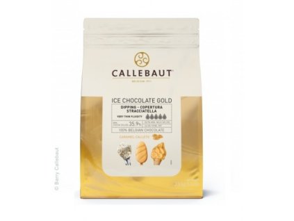 CALLEBAUT ČOKOLÁDA ICE CHOC GOLD - ČOKOLÁDA NA POLÉVÁNÍ 2,5kg