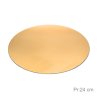 LEPENKOVÁ PODLOŽKA ZLATÁ pr.24 cm