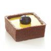PASTRY KAKAOVÁ TARTALETKA (ČTVEREC) 3,5x3,5cm v.1,5 cm 20 kusů