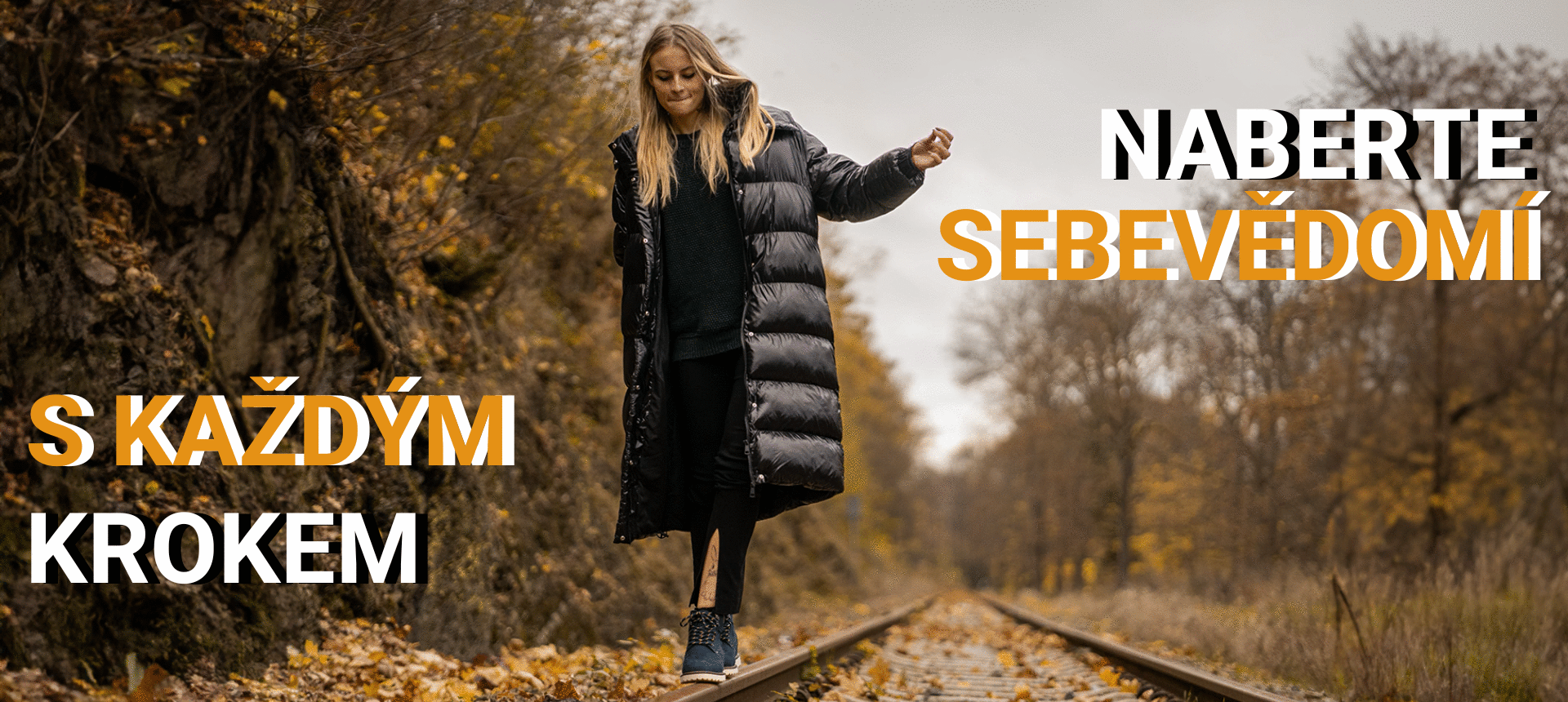 Naberte sebevědomí s každým krokem