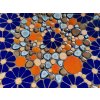 Podtác mozaika, modro-oranž.