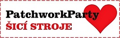                                     Šicí stroje Patchworkparty s.r.o
                            