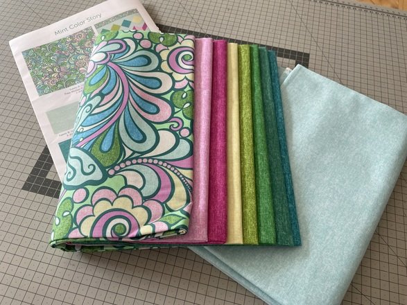 Poďakovanie a výroba Chevron quiltu