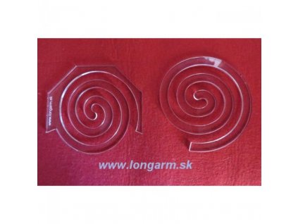 quiltovacie pravitko c 23 sada spiraly do 6 5