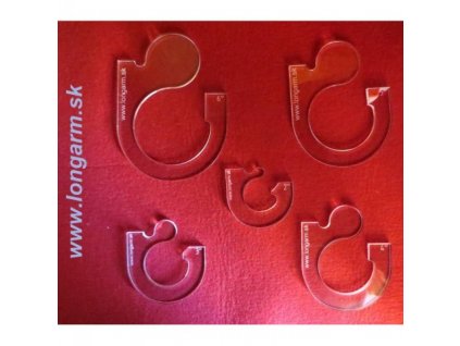 quiltovacie pravitko c 44 srdcia 2