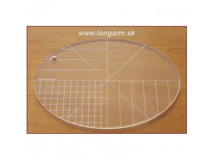 quiltovacie pravitko elipsa