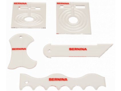 Sada quiltovacích pravítiek Bernina pre quiltovanie na stole