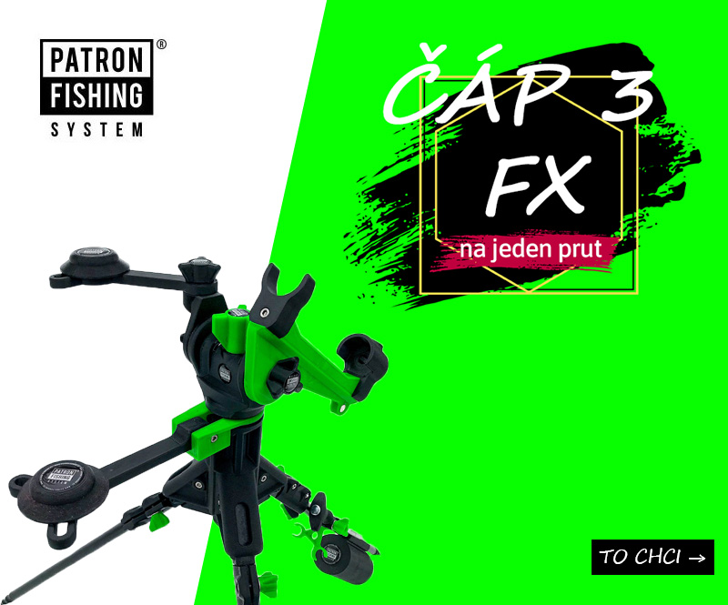 Čáp 3 Fx na jeden prut