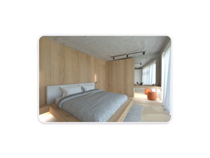 Návrh interiéru bytu alebo rodinného domu - KOMPLET