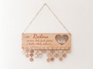 Rodokmen tak trochu jinak... 🌳 Ne jako klasický strom, ale jako obraz života, kde každé kolečko znamená jedno srdce, jedno...