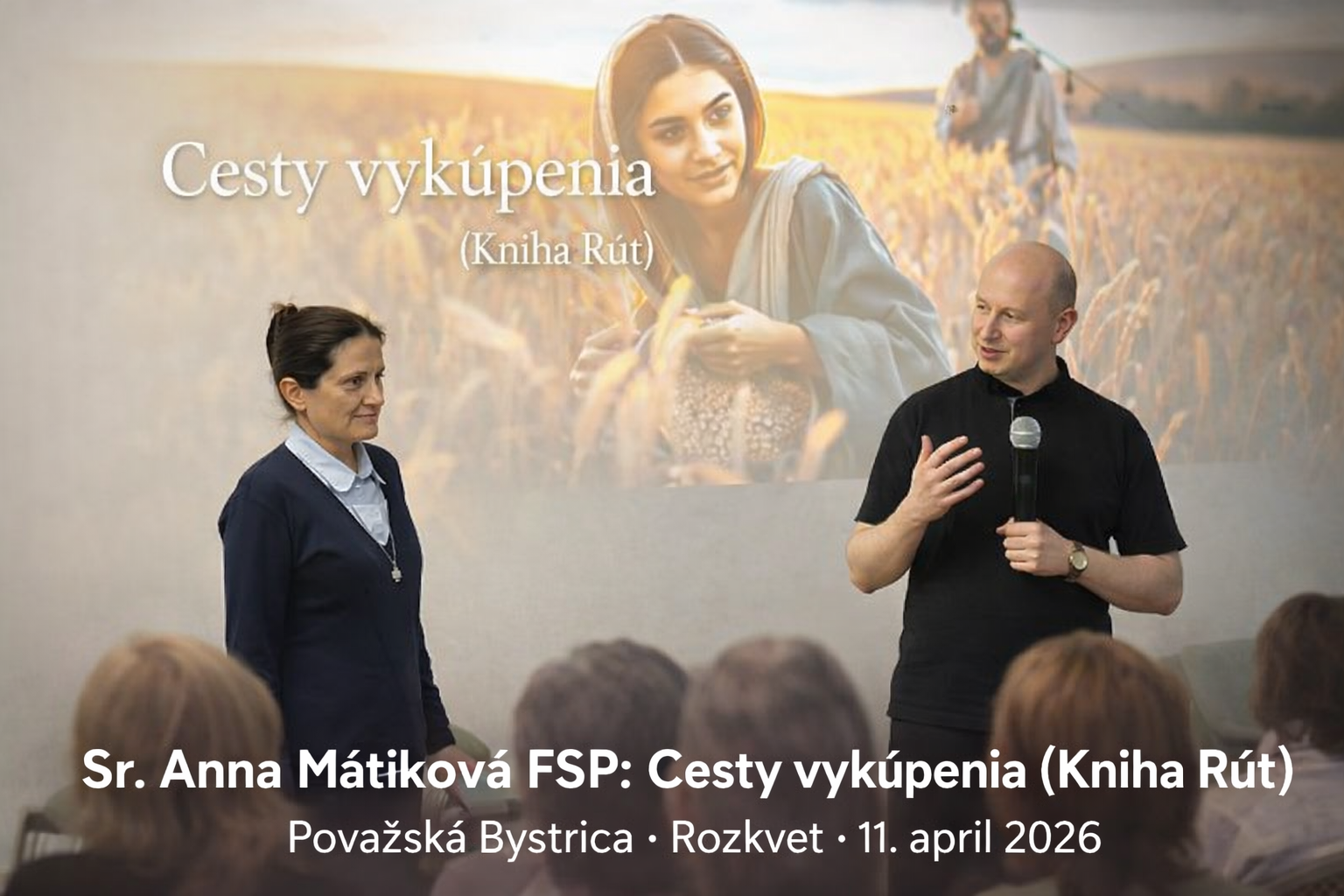 Bůh skrytý v detailech: sestra Anna Mátiková o biblické knize Rút