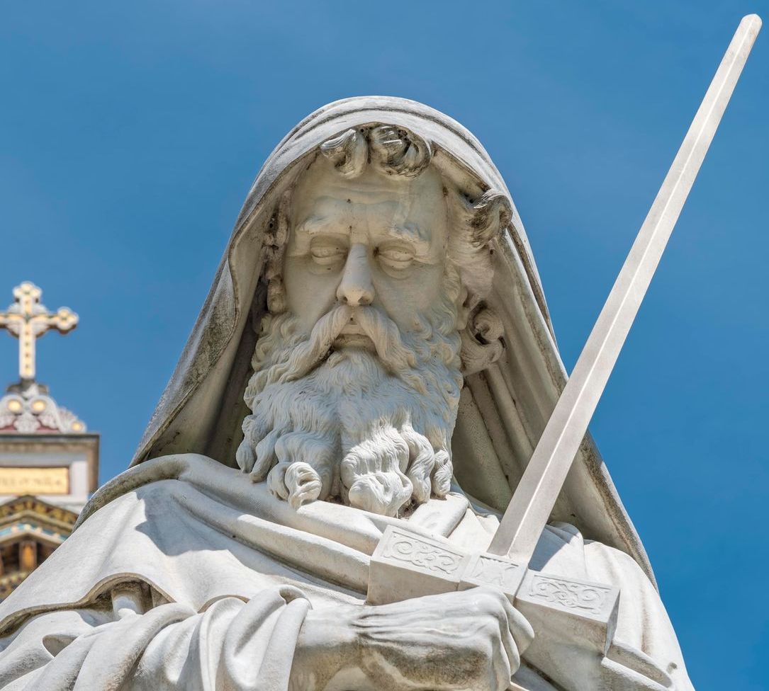 Proč má v Římě sv. Pavel za hradbami zahalenou hlavu?