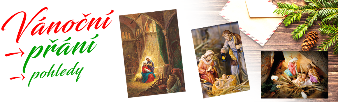 Vánoční pohledy a přání