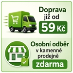 Osobní odběr v kamenné prodejně zdarma