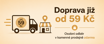 Osobní odběr v kamenné prodejně zdarma