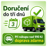 Při nákupu nad 990 Kč doprava zdarma