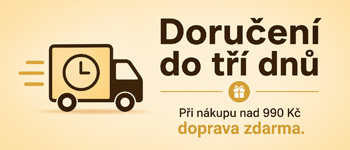 Při nákupu nad 990 Kč doprava zdarma