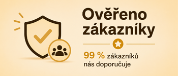 99 % zákazníků nás doporučuje