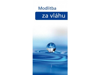 Záložka – Modlitba za vláhu (Z 160)