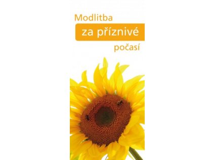 Záložka – Modlitba za příznivé počasí (Z 161)