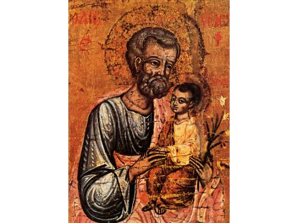 Sv. Josef (ikona 077)  melchitská ikona