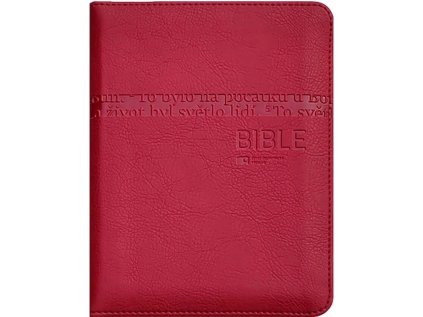 Bible malá, zip červená Paulínky