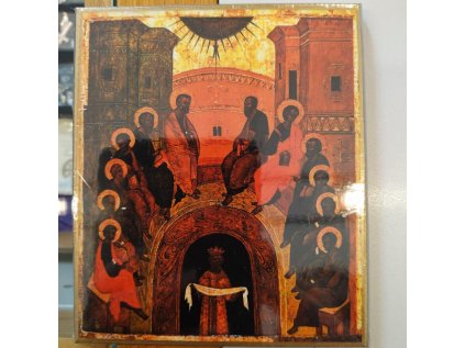 Seslání Ducha svatého (ikona 068)  novgorodská škola
