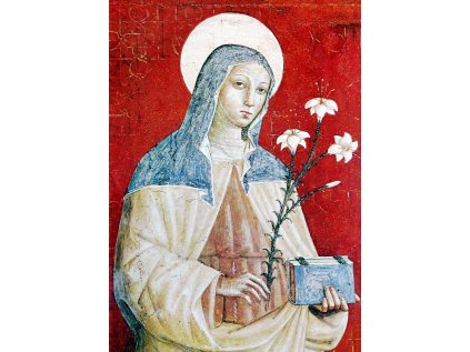 Sv. Klára (ikona 268)