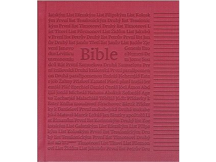 Poznámková Bible - korálová (1253)