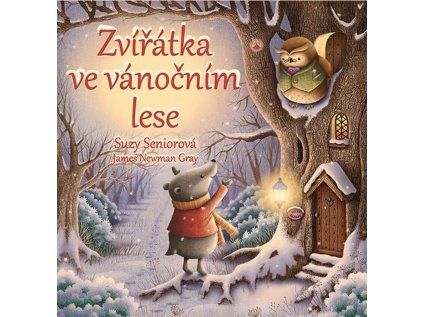 Zvířátka ve vánočním lese