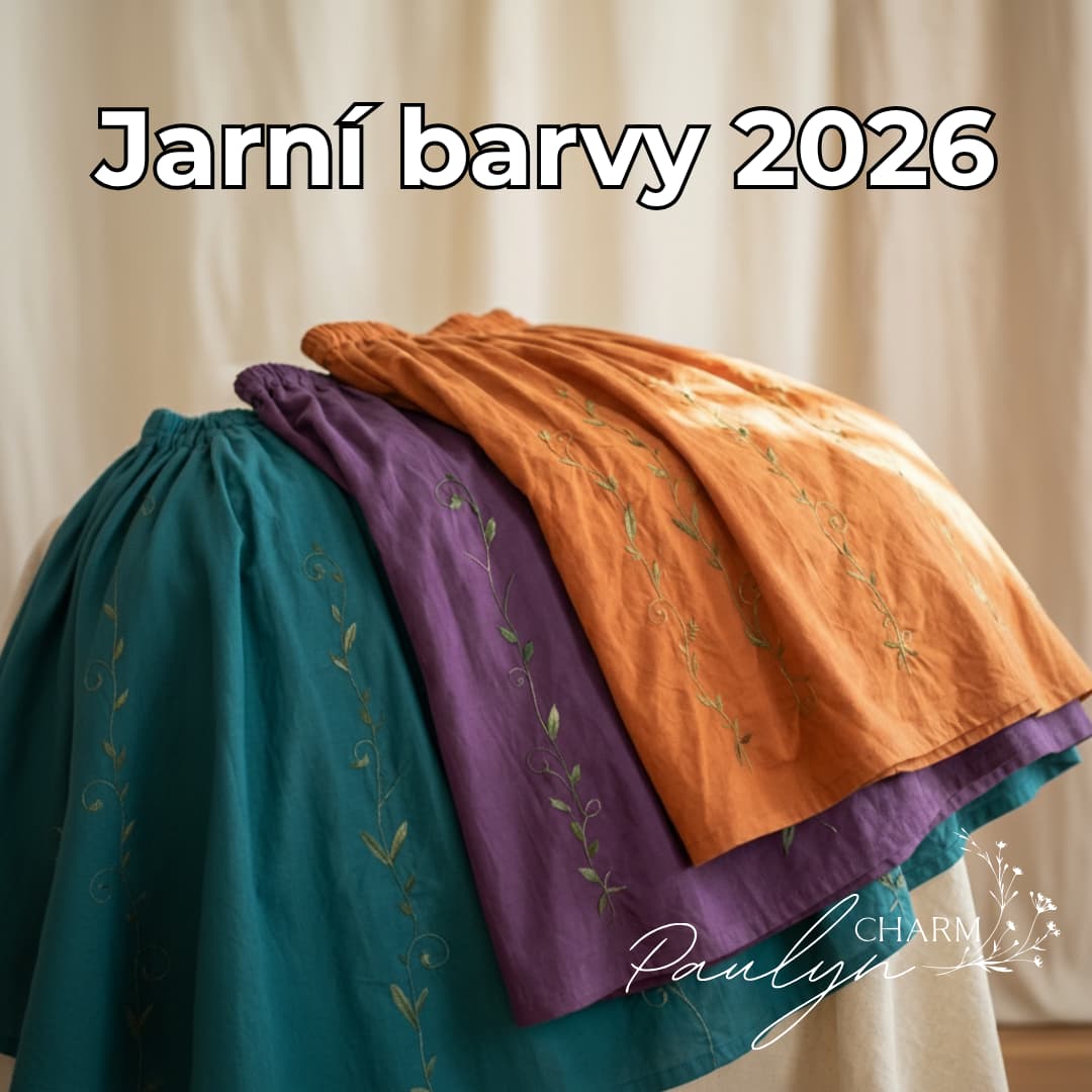 Jarní barvy 2026: Možná to není o módě… ale o tom, jak se chceš cítit