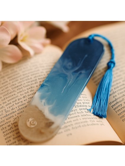 Záložky z pryskyřice pláž a moře | Ruční výroba