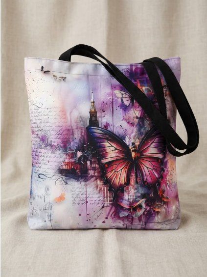 motyl ruzova vasen