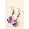 Náušnice visací Levandule – klid a harmonie v každém kvítku