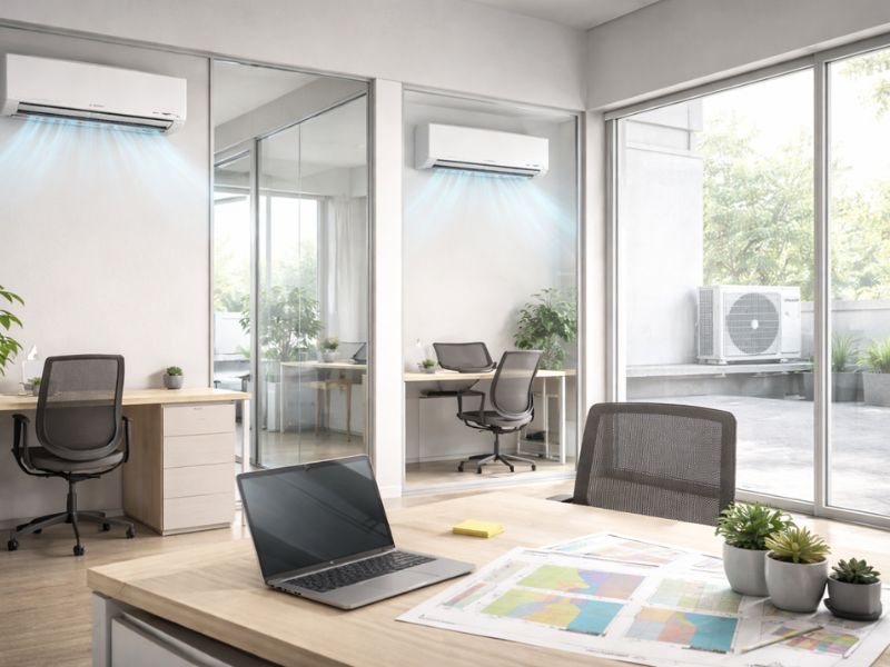 Klimatizace do kanceláře: Jak vybrat řešení pro firemní prostory