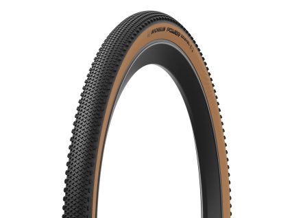 michelin plast power gravel v2 700x40c competition line kevlar ts tlr hnedy bok