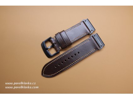 Kožený řemínek Garmin Fenix - Walpi Foresta QuickFit