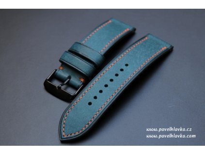 Ručně šitý kožený řemínek pásek Garmin Fenix Pueblo