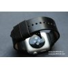 Ručně šitý kožený řemínek pásek apple watch ruční práce Horween chromexcel černý