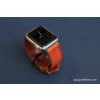 Ručně šitý kožený řemínek pásek pro hodinky apple watch walpi světle hnědý