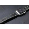 Kožený řemínek na hodinky apple watch z přírodní kůže english bridle černý