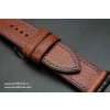 Ručně šitý kožený řemínek pásek na hodinky apple watch z přírodní kůže dollaro konak