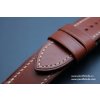 Ručně šitý kožený řemínek pásek Samsung galaxy watch walpi