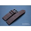 Ručně šitý kožený řemínek pásek Garmin Fenix žraločí kůže