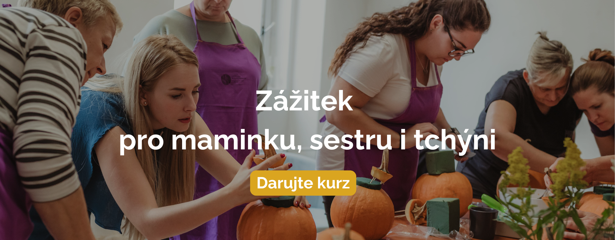 Květinovy kurz darek pro maminku, ženu dárkový poukaz