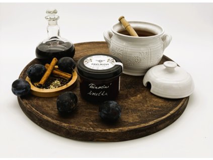 Vánoční švestka - extra džem plný medu - 200 g