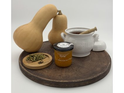 Dýňový extra džem s kardamomem plný medu - 140 g