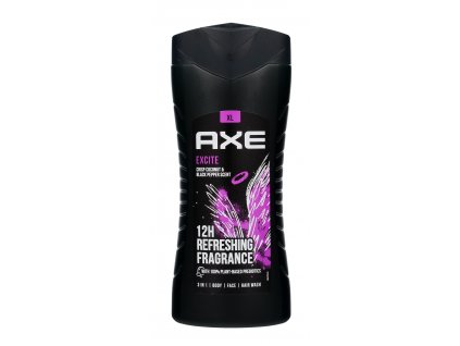 Axe Excite sprchový gél 3v1 400 ml