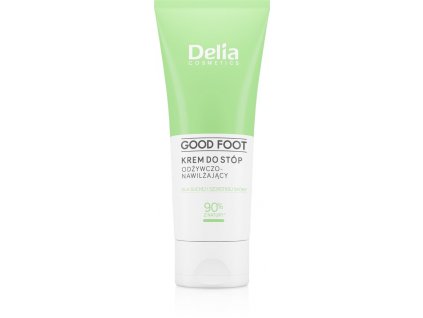 Delia Cosmetics Good Foot Výživný a hydratačný krém na nohy pre suchú a drsnú pokožku 100 ml