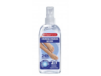 CLEAN HANDS Chladivá hmla na nohy 2v1 100 ml